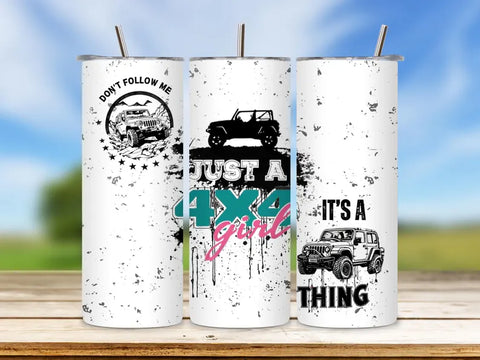 4x4 Girl 20oz Tumbler